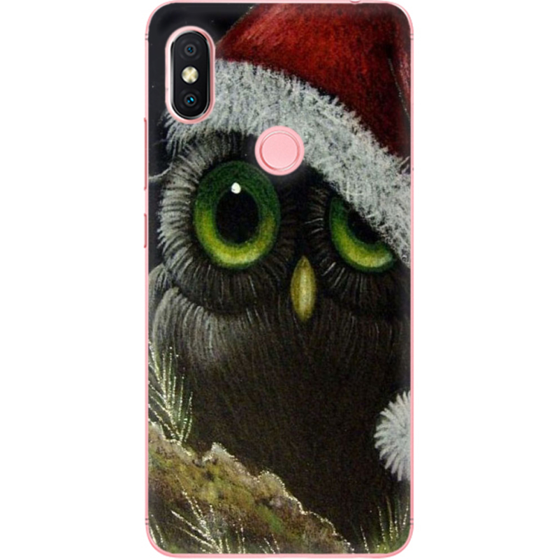 Чехол U-print Xiaomi Redmi S2 Christmas Owl