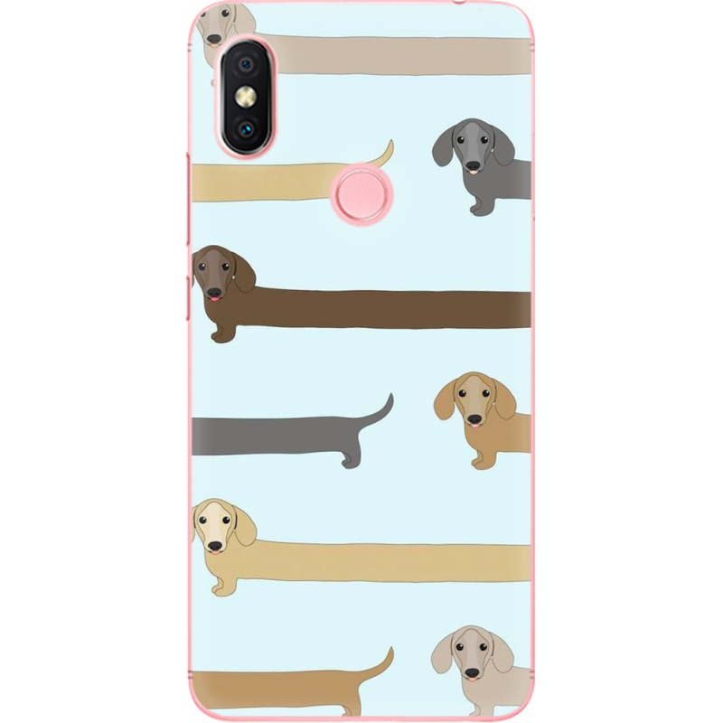 Чехол U-print Xiaomi Redmi S2 Dachshund