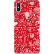 Чехол U-print Xiaomi Redmi S2 Happy Valentines
