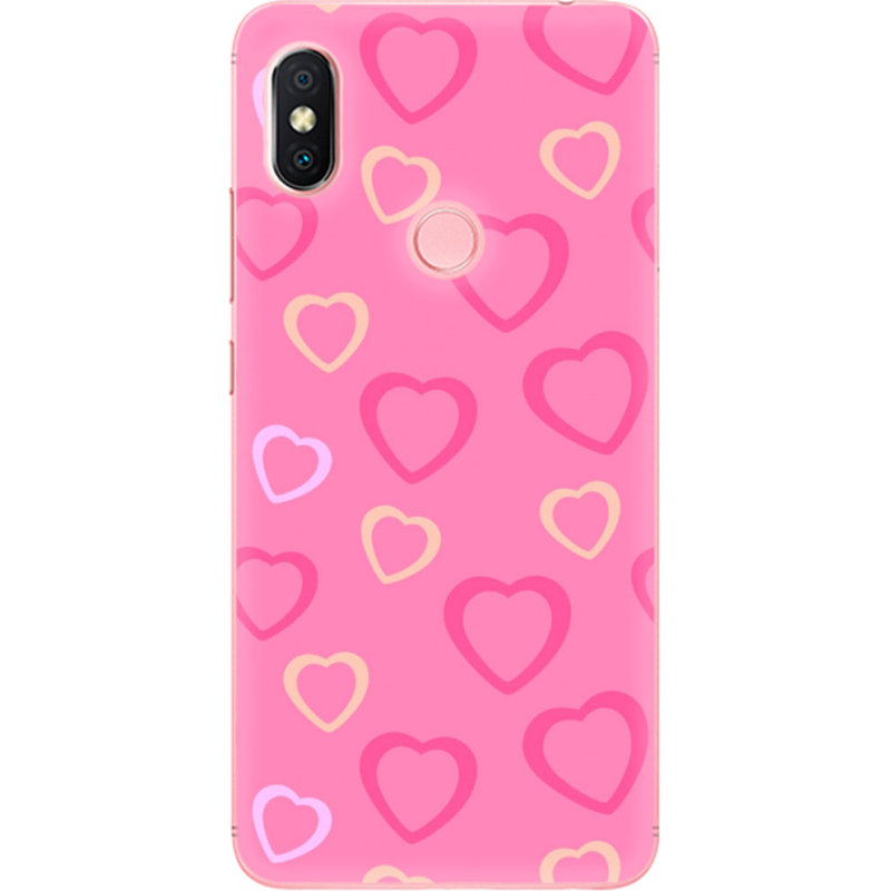 Чехол U-print Xiaomi Redmi S2 Sugar Hearts