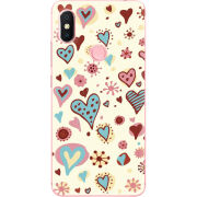 Чехол U-print Xiaomi Redmi S2 Be my Valentine