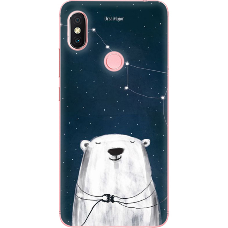 Чехол U-print Xiaomi Redmi S2 Ты мой космос
