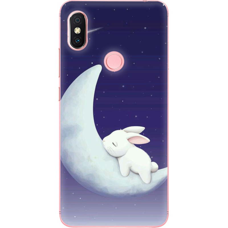 Чехол U-print Xiaomi Redmi S2 Moon Bunny