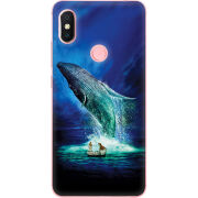 Чехол U-print Xiaomi Redmi S2 Sea Giant