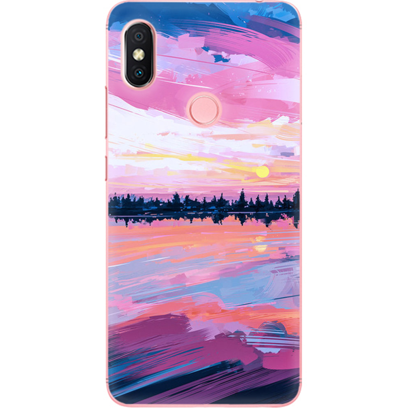 Чехол U-print Xiaomi Redmi S2 Sky Mirror