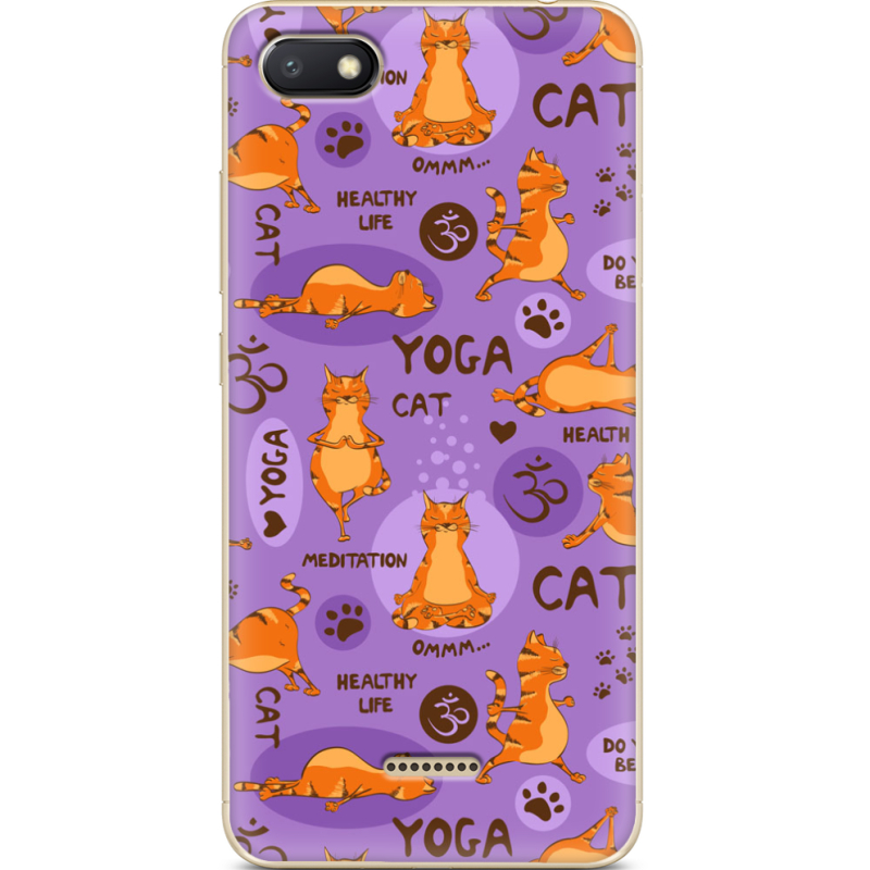 Чехол Uprint Xiaomi Redmi 6A Yoga Cat