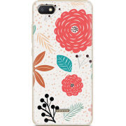 Чехол Uprint Xiaomi Redmi 6A Line Flowers