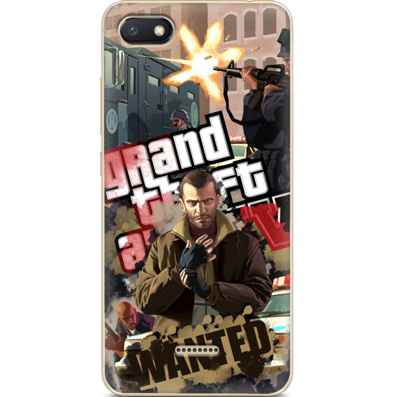 Чехол Uprint Xiaomi Redmi 6A GTA 4