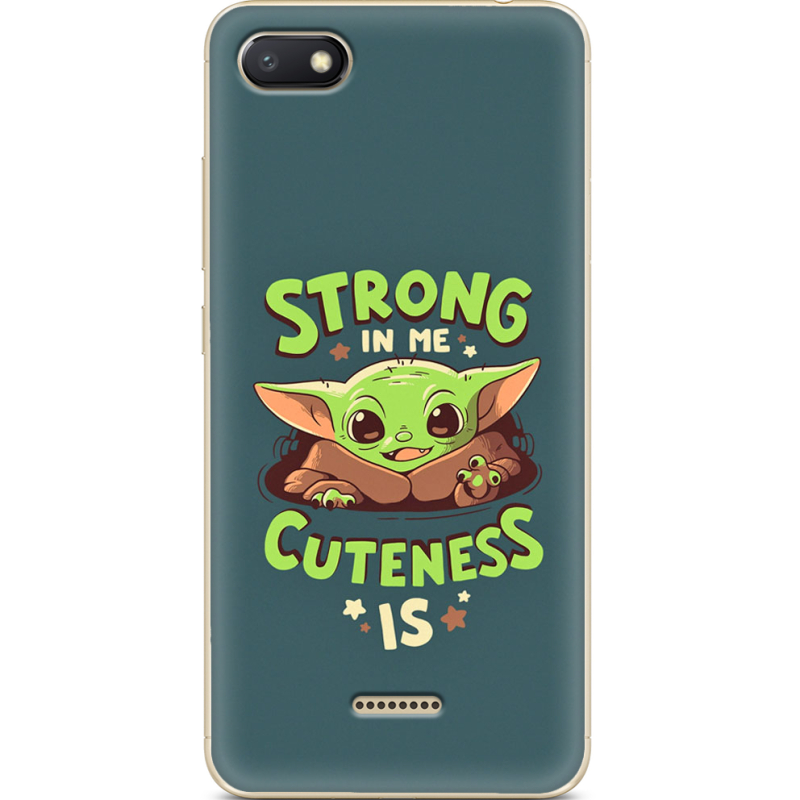 Чехол Uprint Xiaomi Redmi 6A Strong in me Cuteness is