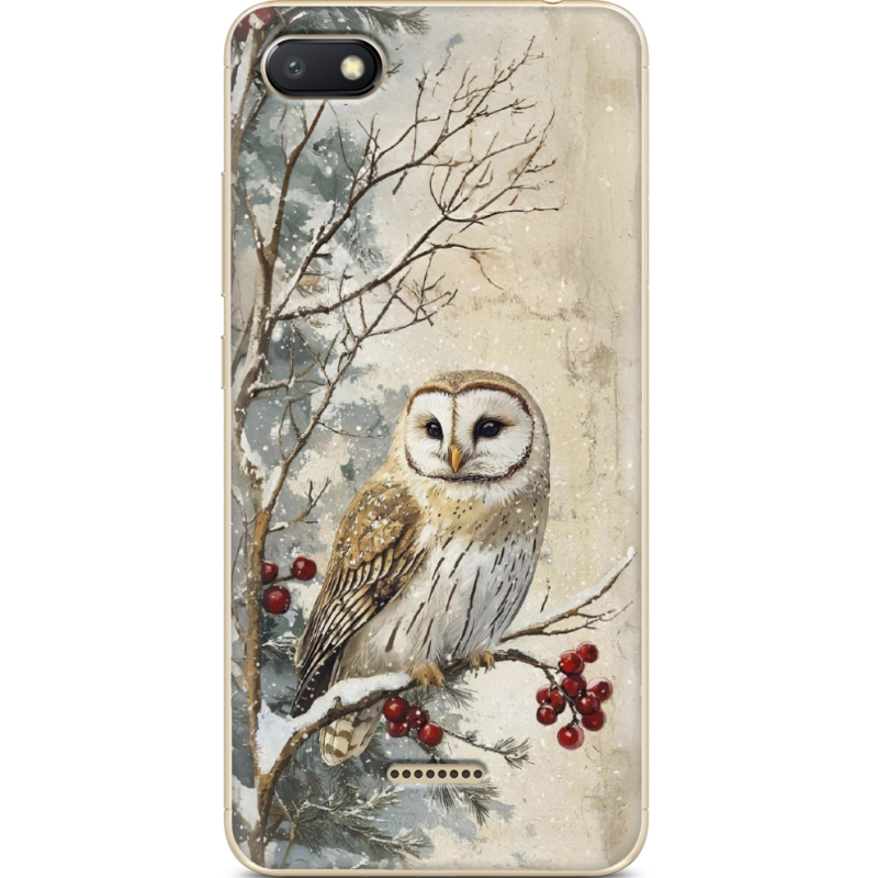 Чехол Uprint Xiaomi Redmi 6A Christmas Owl