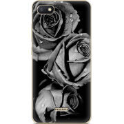 Чехол Uprint Xiaomi Redmi 6A Black and White Roses