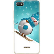 Чехол Uprint Xiaomi Redmi 6A Skier Snowman