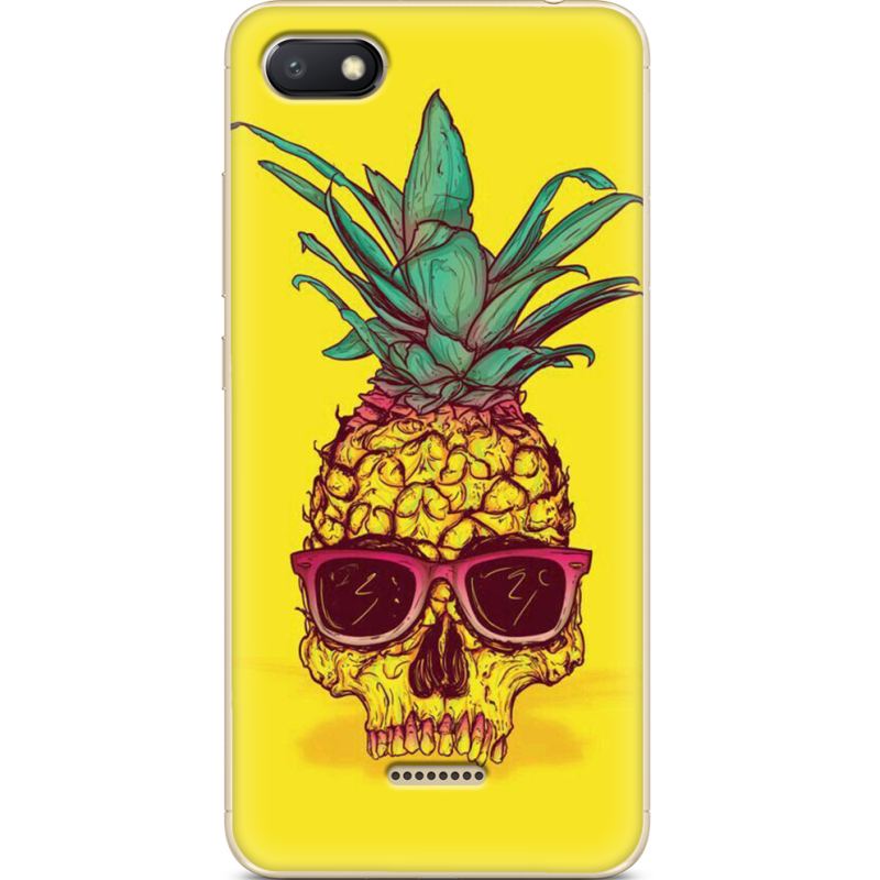Чехол Uprint Xiaomi Redmi 6A Pineapple Skull