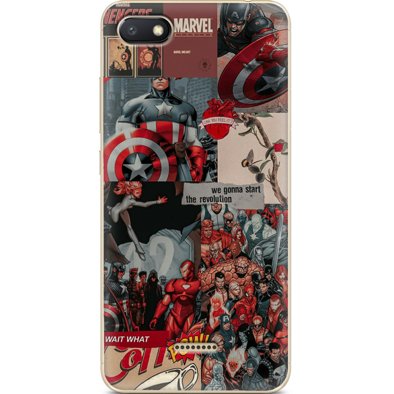 Чехол Uprint Xiaomi Redmi 6A Marvel Avengers