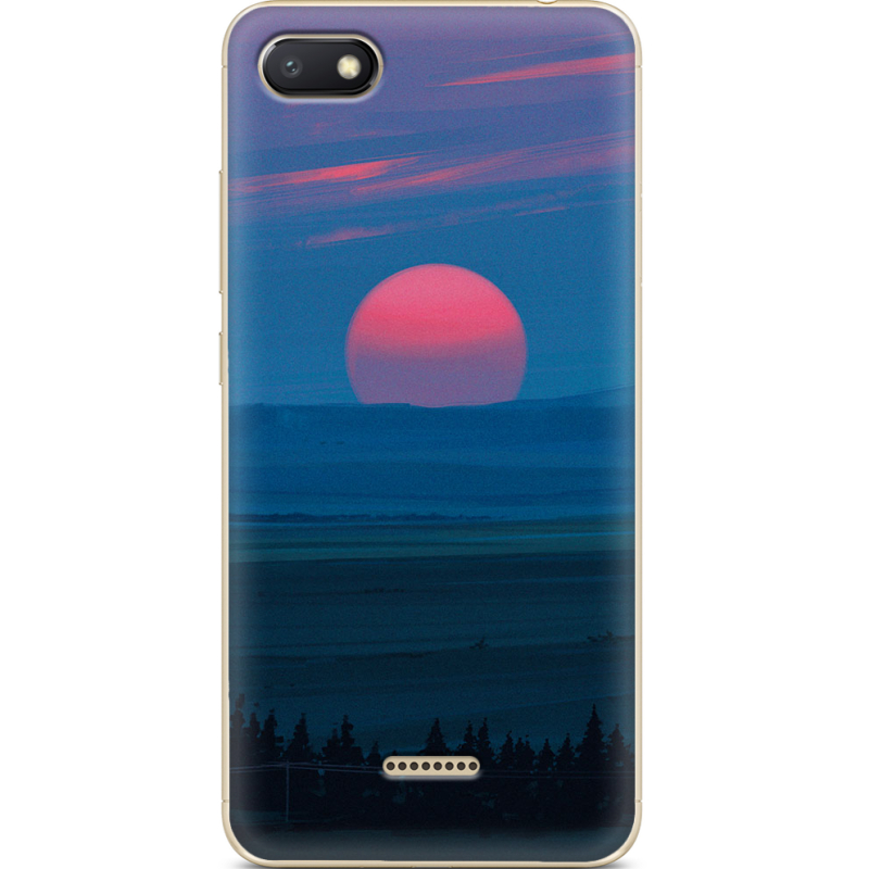 Чехол Uprint Xiaomi Redmi 6A Cold Red Light