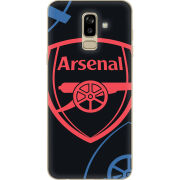 Чехол U-print Samsung J810 Galaxy J8 2018 Football Arsenal