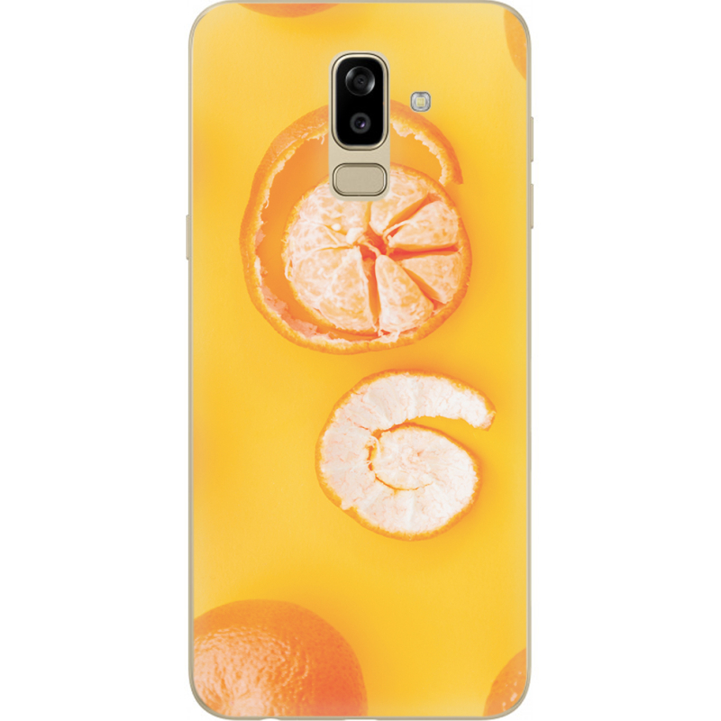 Чехол U-print Samsung J810 Galaxy J8 2018 Yellow Mandarins