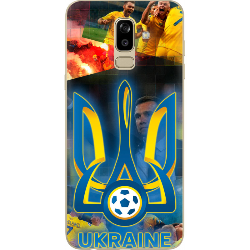 Чехол U-print Samsung J810 Galaxy J8 2018 UA national team