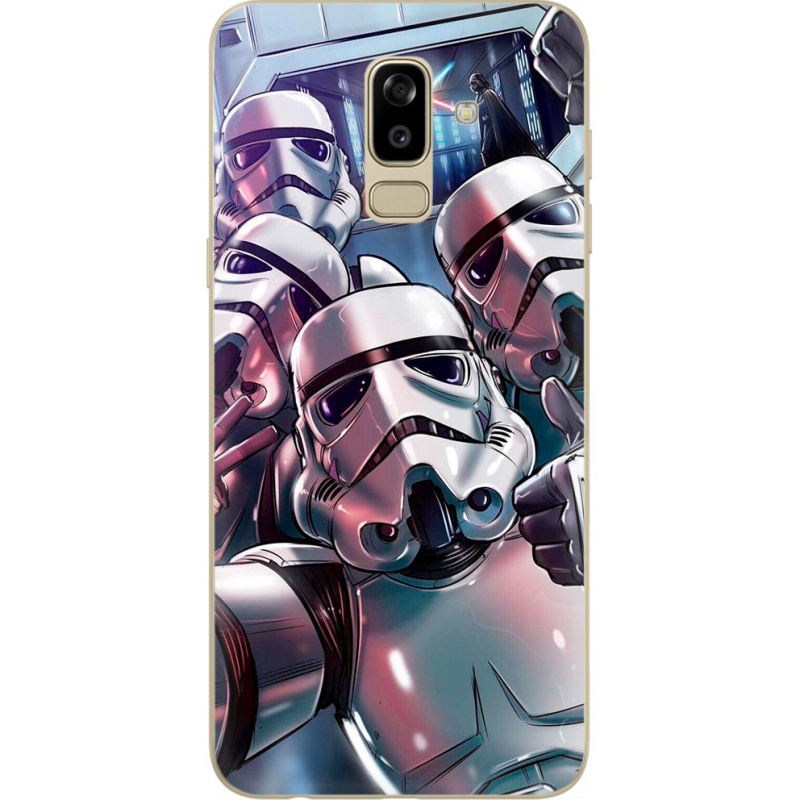 Чехол U-print Samsung J810 Galaxy J8 2018 Stormtroopers