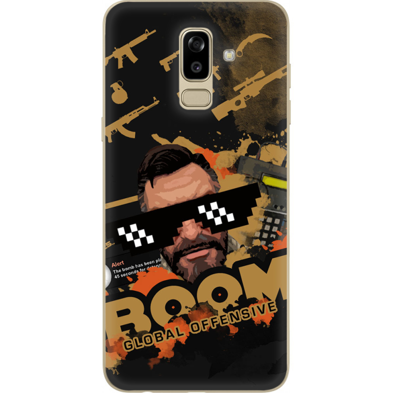 Чехол U-print Samsung J810 Galaxy J8 2018 CS:Go C4