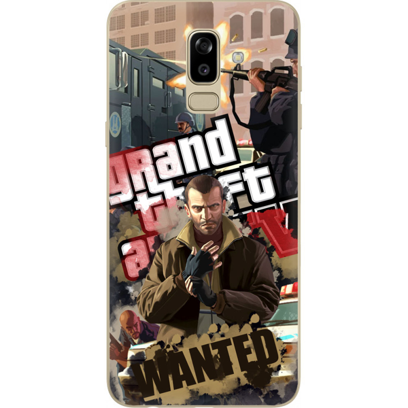 Чехол U-print Samsung J810 Galaxy J8 2018 GTA 4