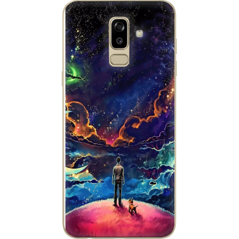 Чехол U-print Samsung J810 Galaxy J8 2018 