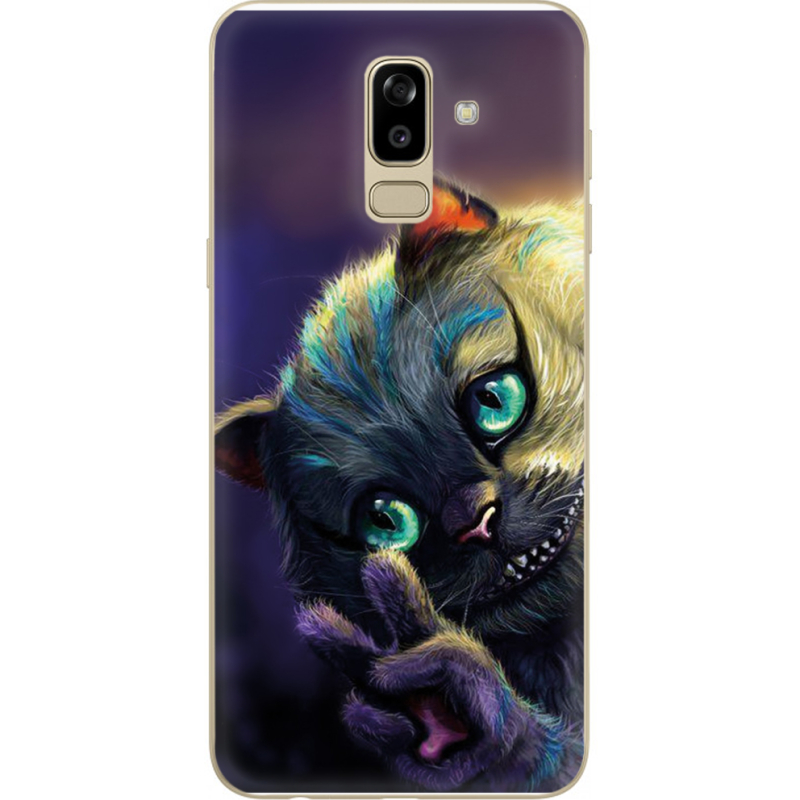 Чехол U-print Samsung J810 Galaxy J8 2018 Cheshire Cat