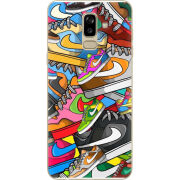 Чехол U-print Samsung J810 Galaxy J8 2018 Sneakers