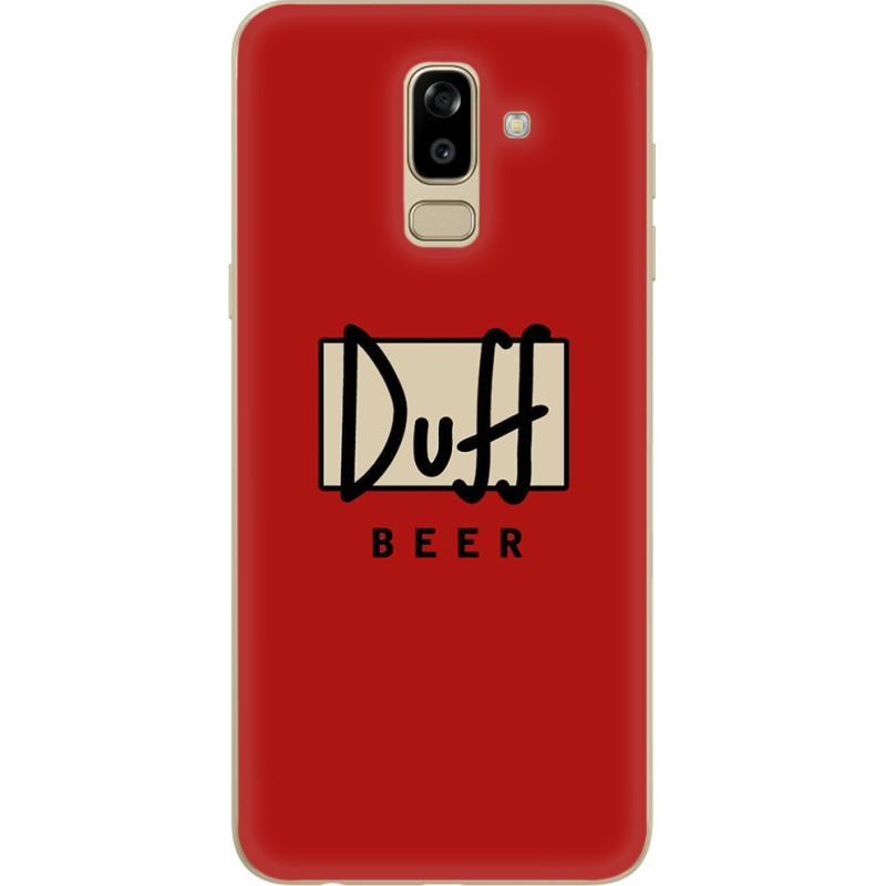 Чехол U-print Samsung J810 Galaxy J8 2018 Duff beer