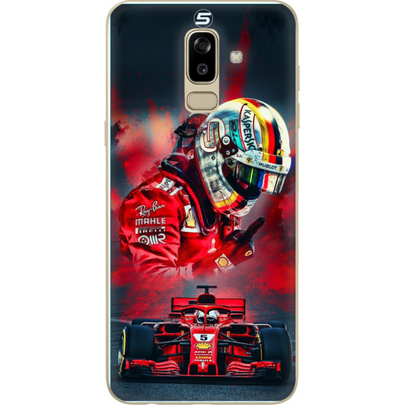 Чехол U-print Samsung J810 Galaxy J8 2018 Racing Car