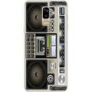Чехол U-print Samsung J810 Galaxy J8 2018 Old Boombox