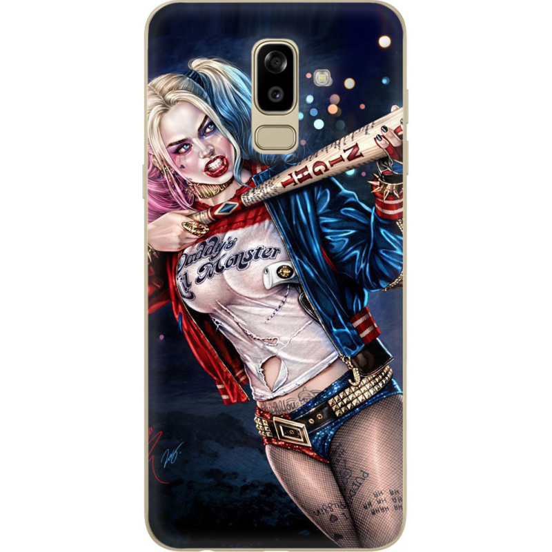 Чехол U-print Samsung J810 Galaxy J8 2018 Harley Quinn