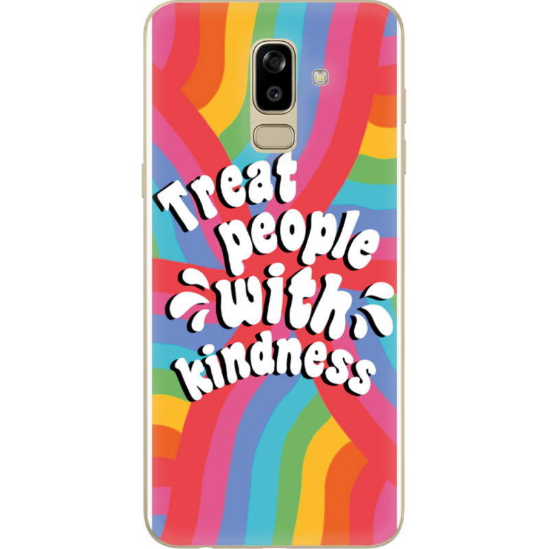 Чехол U-print Samsung J810 Galaxy J8 2018 Kindness