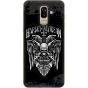Чехол U-print Samsung J810 Galaxy J8 2018 Harley Davidson