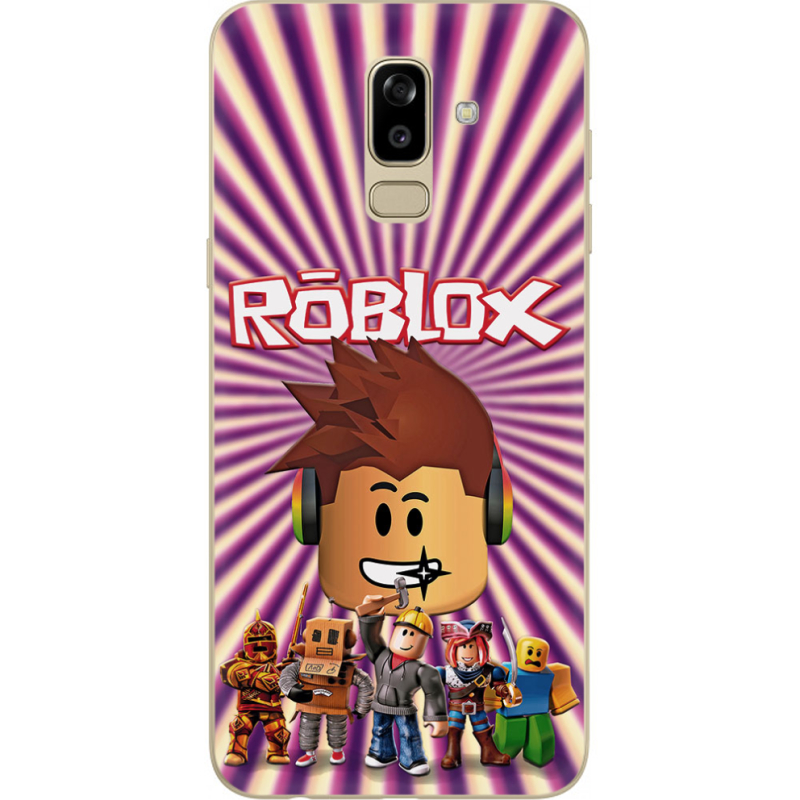 Чехол U-print Samsung J810 Galaxy J8 2018 Follow Me to Roblox