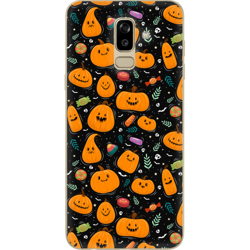 Чехол U-print Samsung J810 Galaxy J8 2018 Cute Halloween