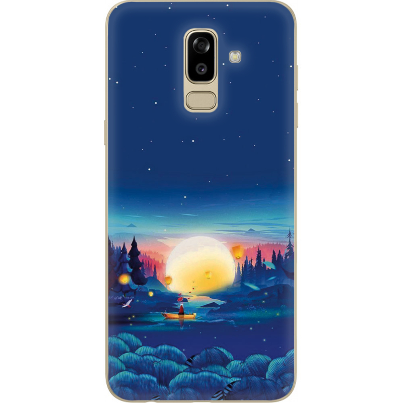 Чехол U-print Samsung J810 Galaxy J8 2018 Спокойной ночи