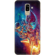 Чехол U-print Samsung J810 Galaxy J8 2018 Astronaut in Space