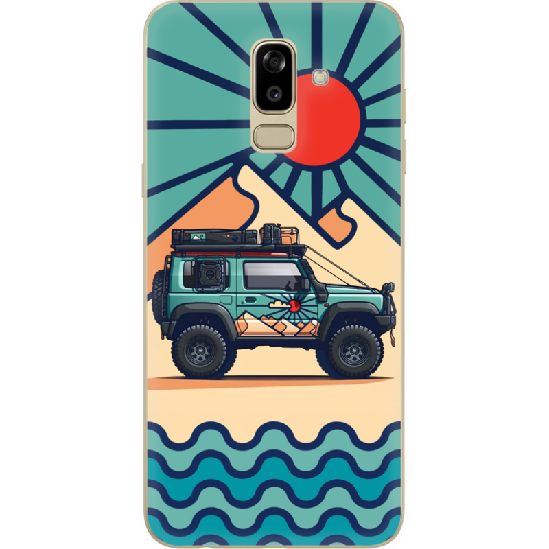 Чехол U-print Samsung J810 Galaxy J8 2018 Off Road