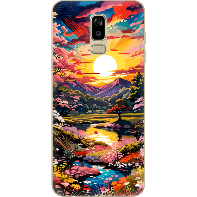 Чехол U-print Samsung J810 Galaxy J8 2018 