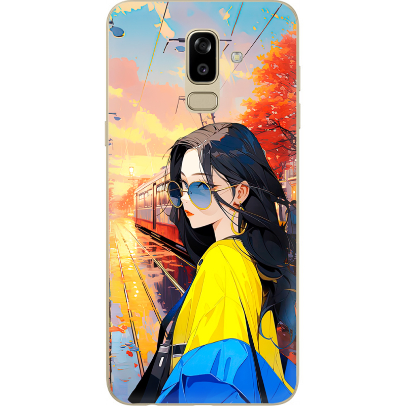 Чехол U-print Samsung J810 Galaxy J8 2018 