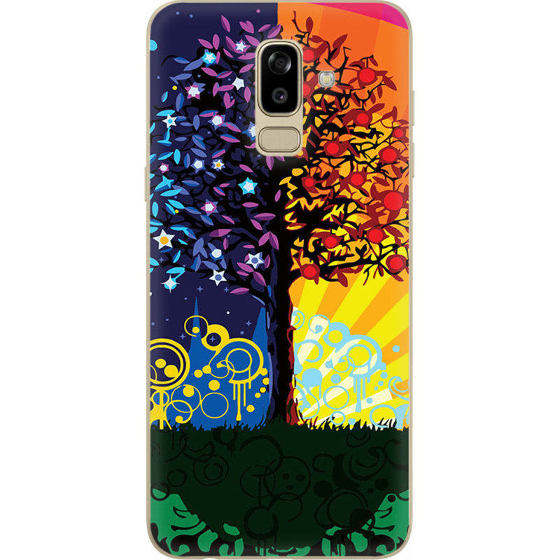 Чехол U-print Samsung J810 Galaxy J8 2018 Wish Tree