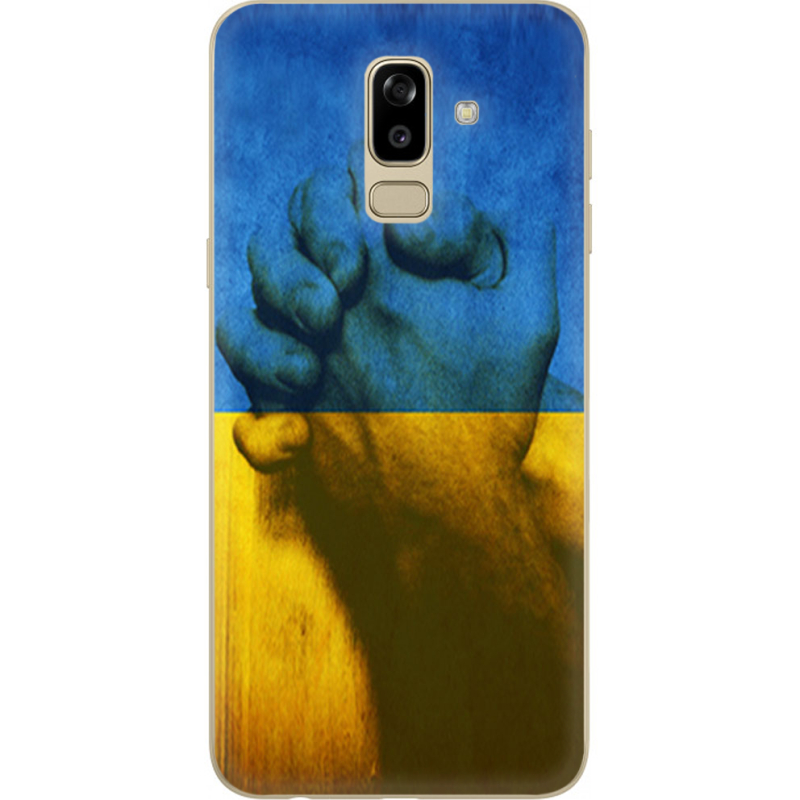 Чехол U-print Samsung J810 Galaxy J8 2018 Handshake