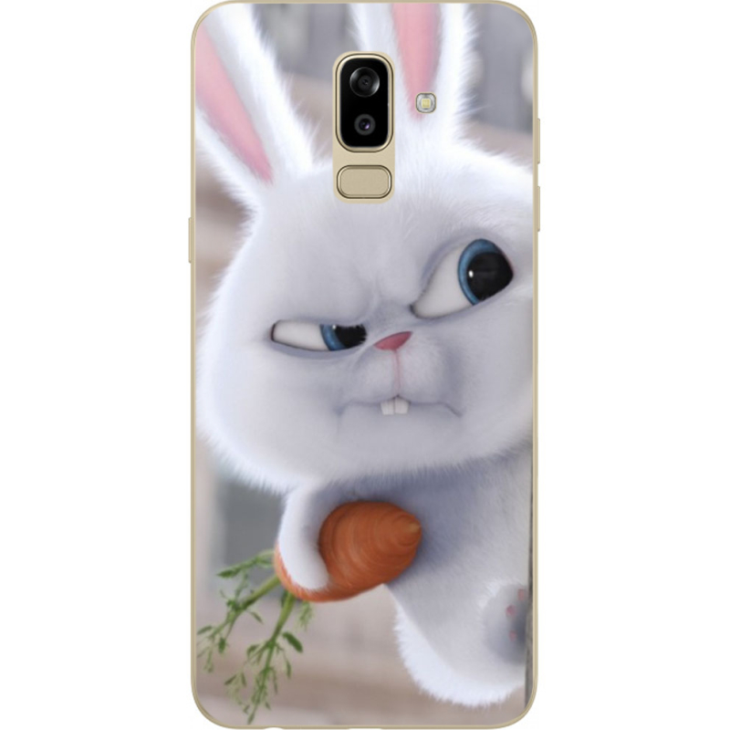 Чехол U-print Samsung J810 Galaxy J8 2018 Rabbit Snowball