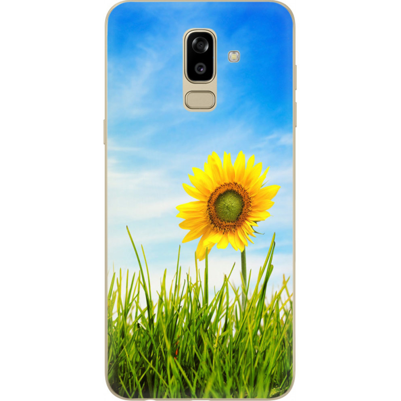 Чехол U-print Samsung J810 Galaxy J8 2018 Sunflower Heaven