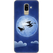 Чехол U-print Samsung J810 Galaxy J8 2018 Christmas Dragon