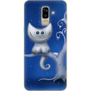 Чехол U-print Samsung J810 Galaxy J8 2018 Smile Cheshire Cat