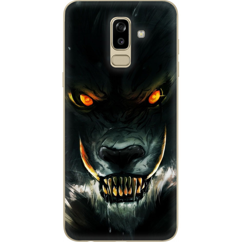 Чехол U-print Samsung J810 Galaxy J8 2018 Werewolf