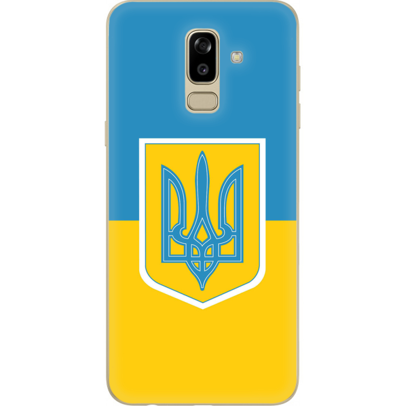 Чехол U-print Samsung J810 Galaxy J8 2018 Герб України