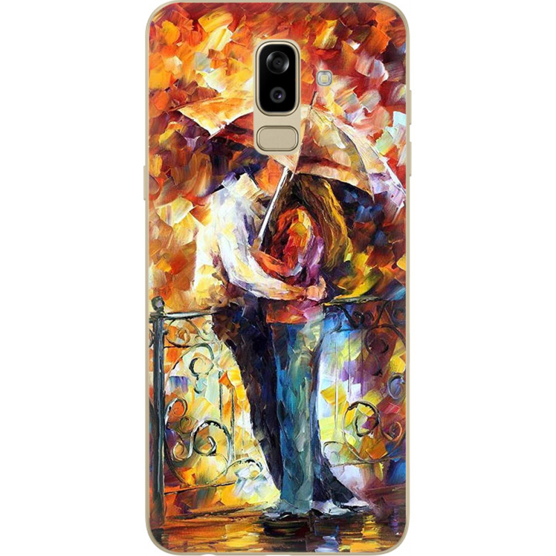 Чехол U-print Samsung J810 Galaxy J8 2018 Kiss Under Umbrella